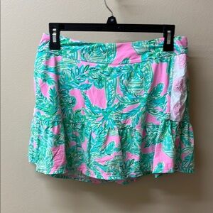 Lilly Pulitzer Pink and Green Skirt